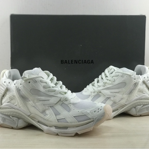 Balenciaga Triple S White Sneakers
